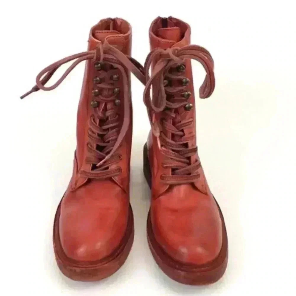 Free People Santa Fe Lace Up Boots - Picture 4 of 4